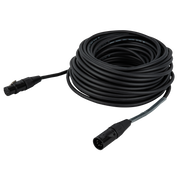 DAP FLR08 - DMX/AES-EBU XLR/M 5P to XLR/F 5P 15 m - Silver plated 15 m - placcato argento