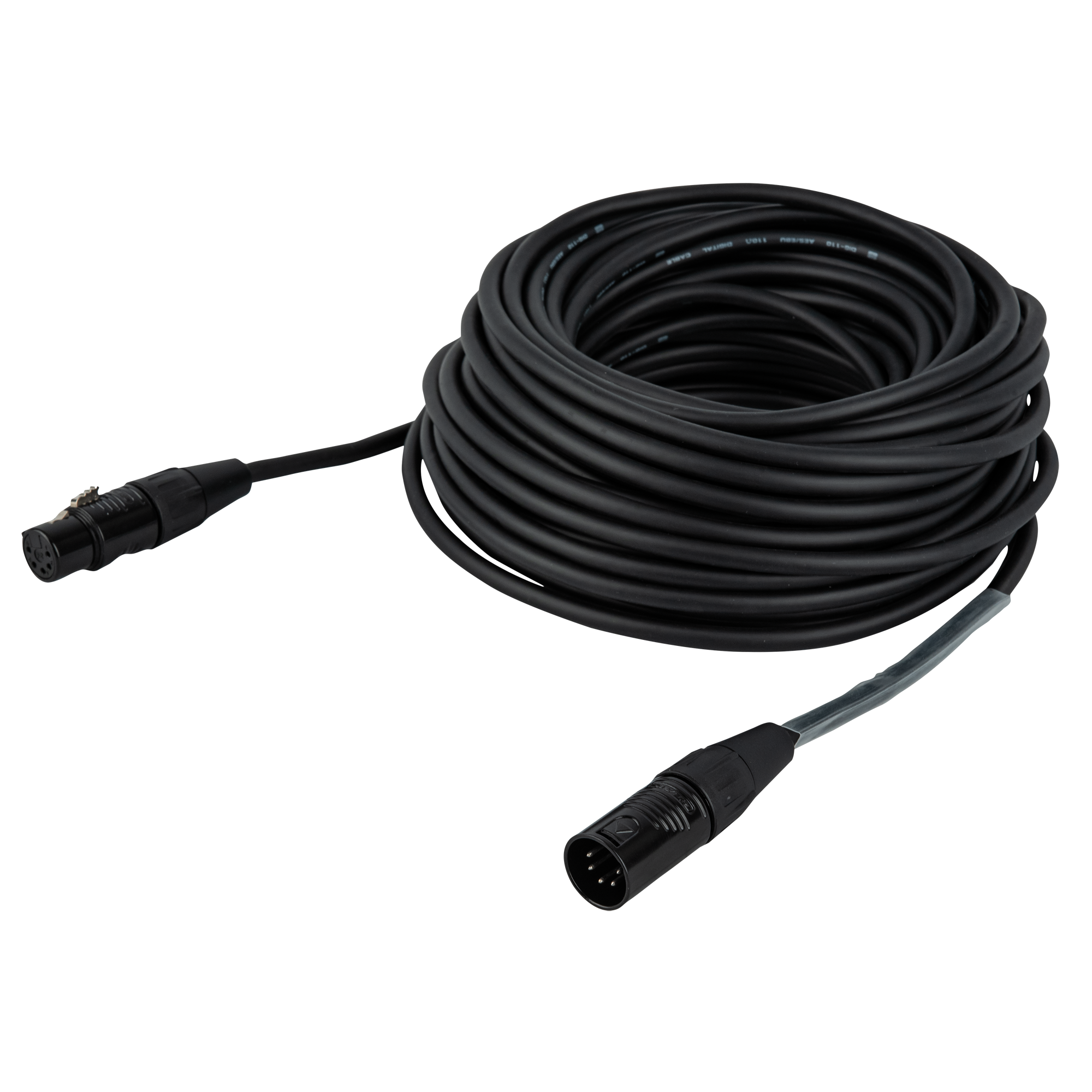 DAP FLR08 - DMX/AES-EBU XLR/M 5P to XLR/F 5P 20 m - Silver plated 20 m - placcato argento