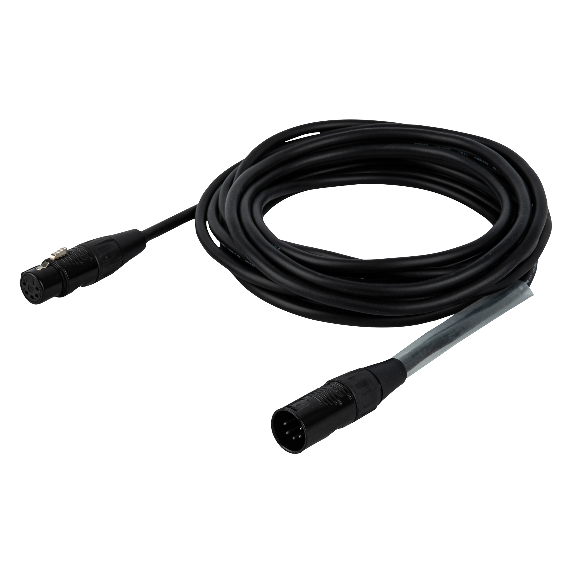 DAP FLR08 - DMX/AES-EBU XLR/M 5P to XLR/F 5P 3 m - Silver plated 3 m - placcato argento