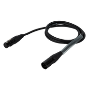 DAP FLR08 - DMX/AES-EBU XLR/M 5P to XLR/F 5P 0.75 m - Silver plated 0,75 m - placcato argento