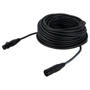 DAP FLR09 - DMX/AES-EBU XLR/M 3P to XLR/F 3P 20 m - Silver plated 20 m - placcato argento