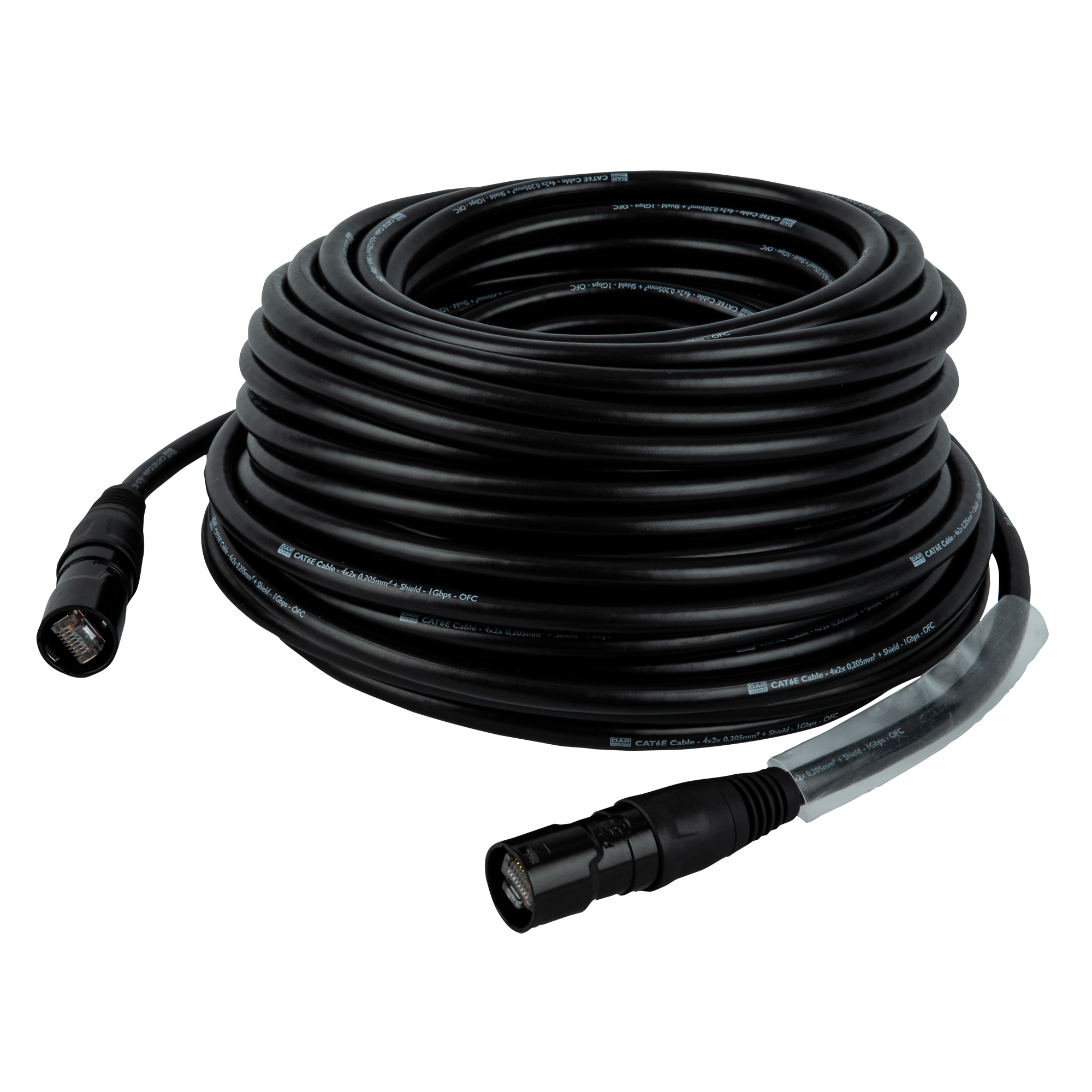 Dap FLR58 - CAT6 F-UTP Cable with Rean RCEM-Z series 15 m 15 m