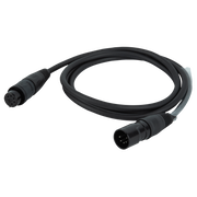 DAP FLR75 - IP65 DMX/AES-EBU XLR/M 5P to XLR/F 5P Rean RCX5 connectors 0.75 m 0,75 m