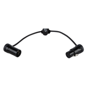 DAP FLX18 - bal. XLR/M 5P to XLR/F 5P Patch Cable 0.30 m Cavo patch XLR ultracompatto ad angolo retto - 30 cm