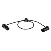 DAP FLX18 - bal. XLR/M 5P to XLR/F 5P Patch Cable 0.60 m Cavo patch XLR ultracompatto ad angolo retto - 60 cm