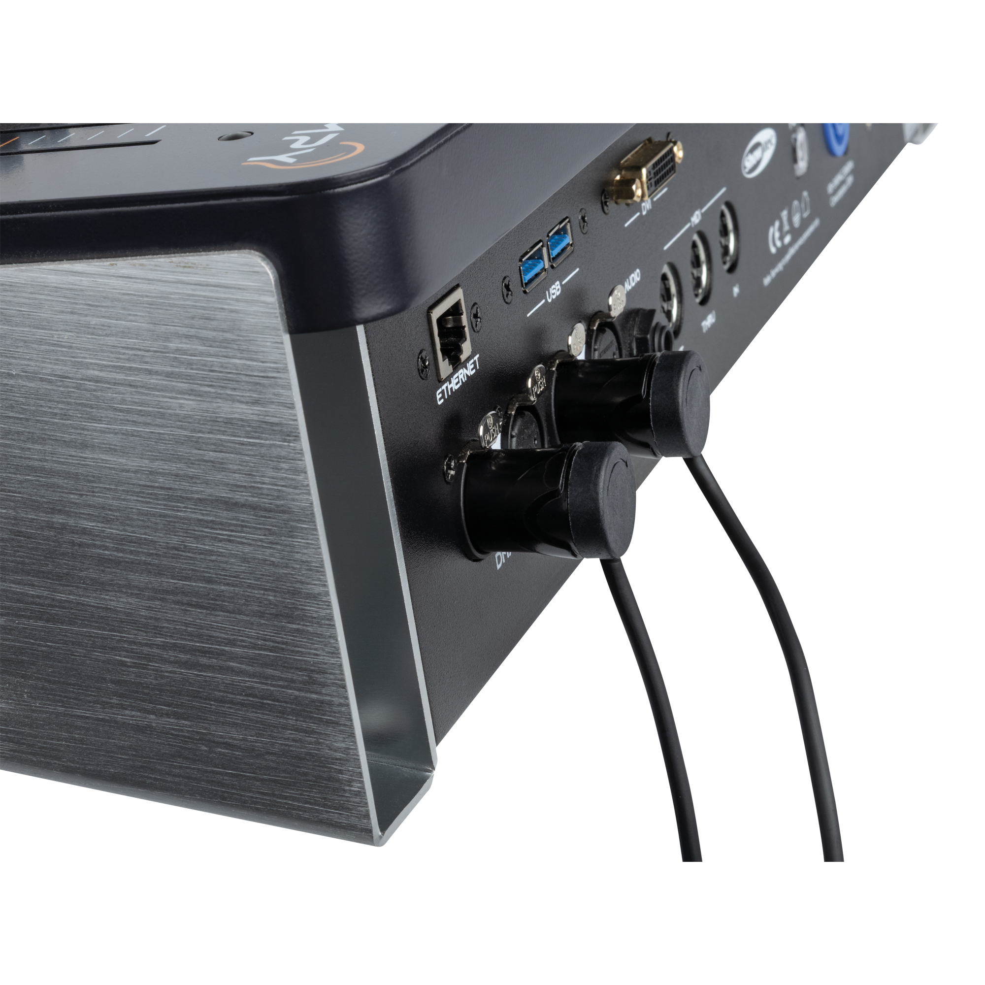 DAP FLX19 - bal. XLR/M 3P to XLR/F 3P Patch Cable 0.90 m Cavo patch XLR ultracompatto ad angolo retto - 90 cm