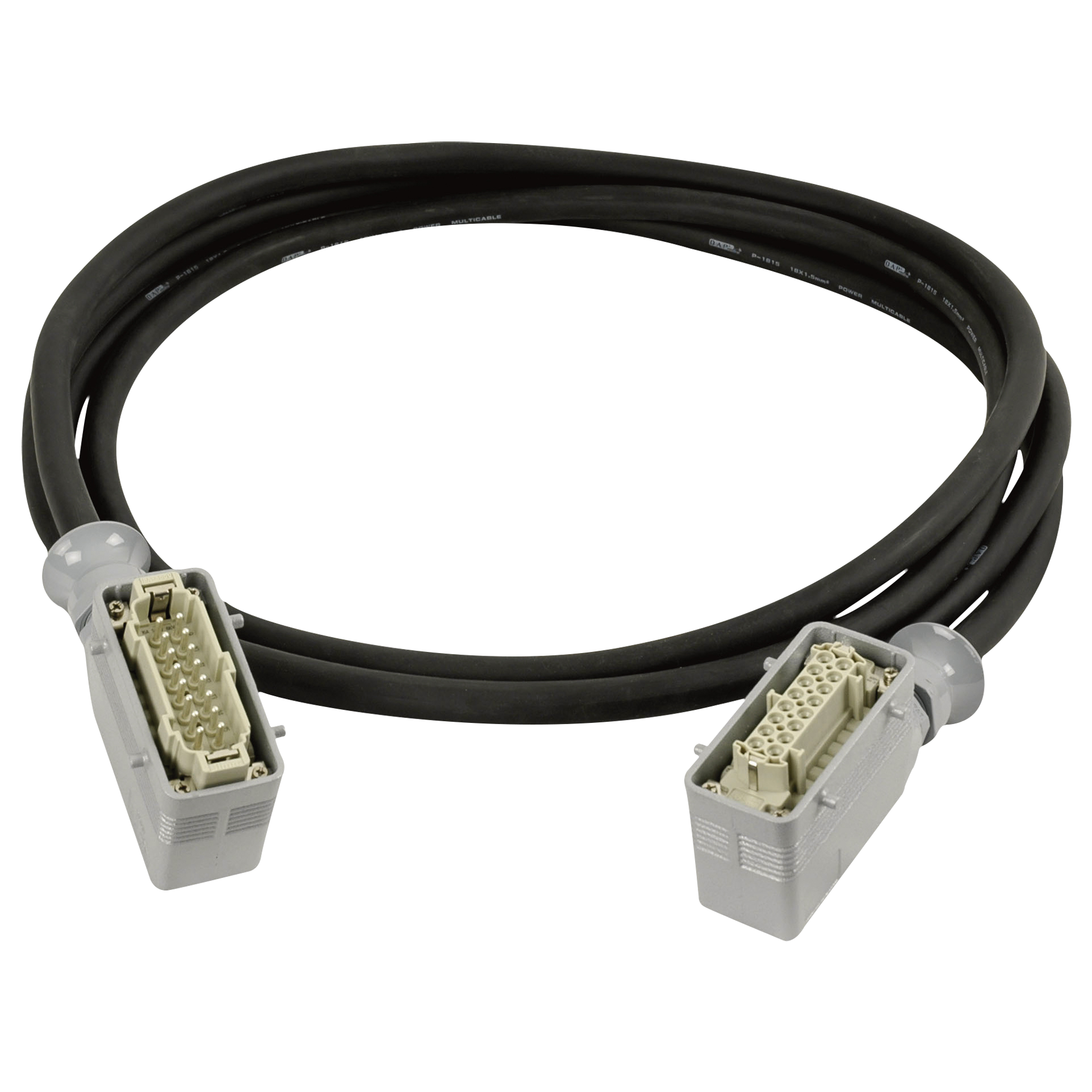 DAP Power Multicable 16 Pin Male-Female, 16 x 1.5 mm² 15 m 15 m