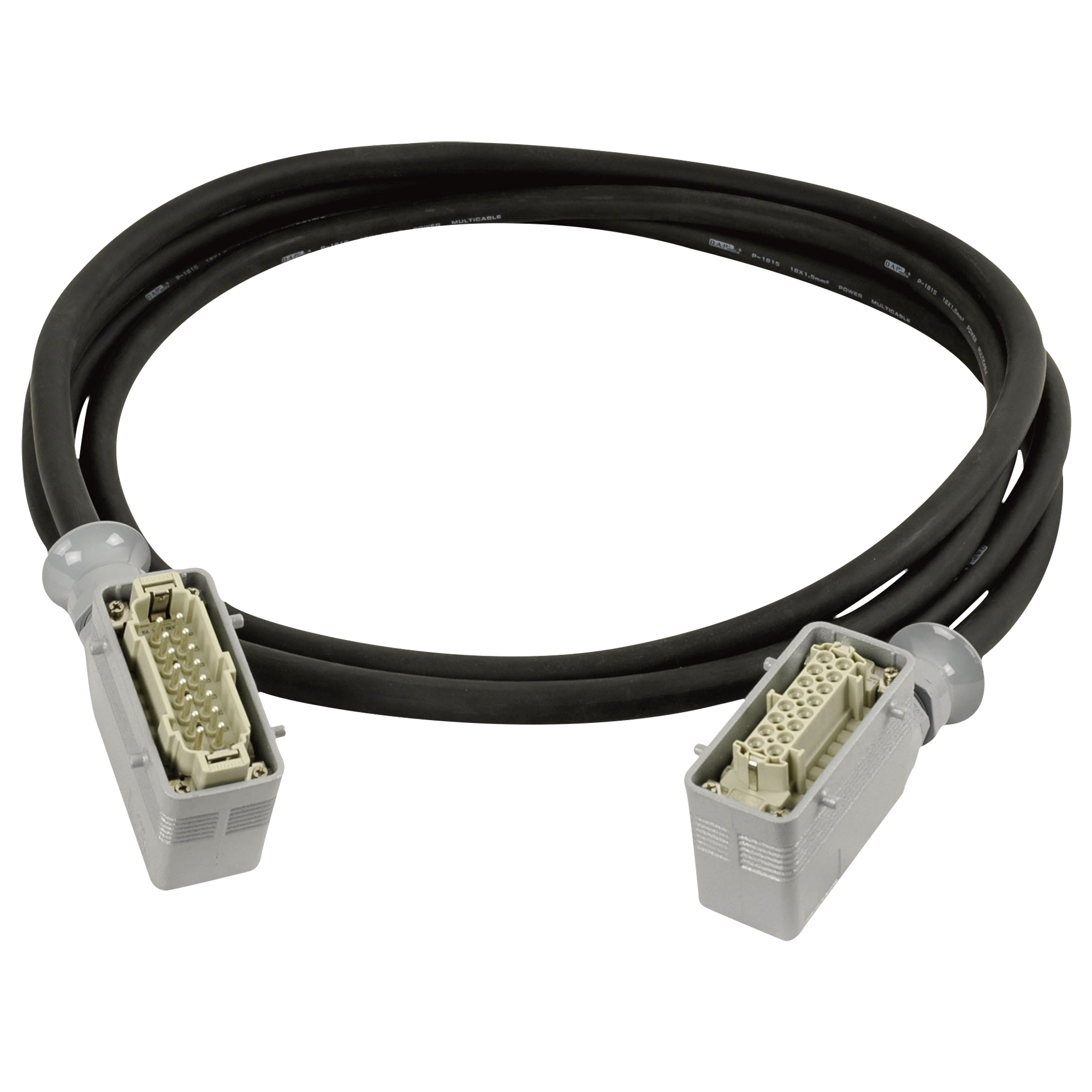 DAP Power Multicable 16 Pin Male-Female, 16 x 1.5 mm² 2 m 2 m