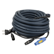 DAP FP06 - Schuko/XLR M - powerCON/XLR F - DMX / Power 20 m 20 m - blu
