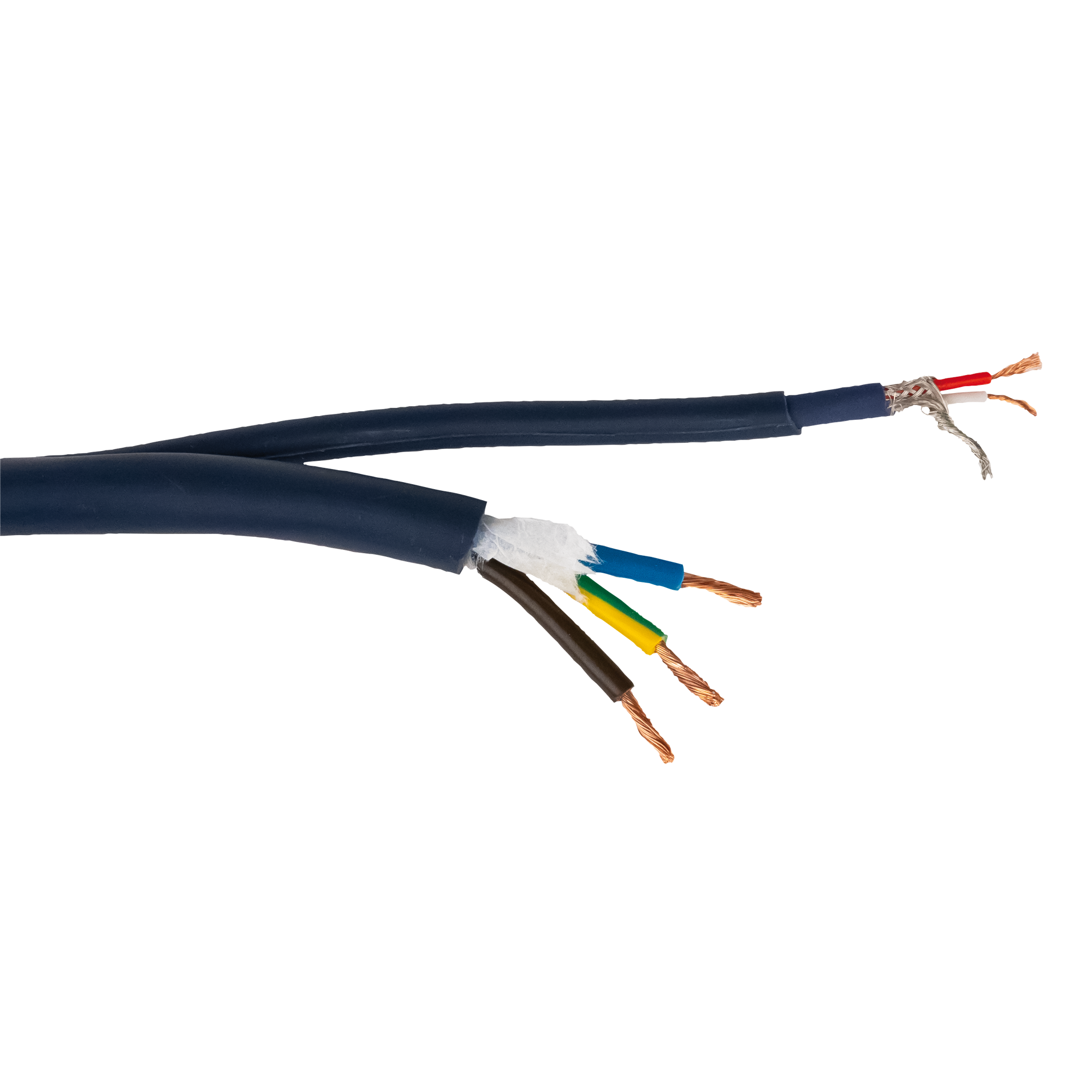 DAP FP-15 Hybrid Cable - powerCON TRUE1 & 3-pin XLR IP - DMX / Power 1.5 m 1,5 m - blu