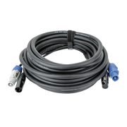 DAP FP21 Hybrid Cable - Power Pro & 5-pin XLR - DMX / Power 15 m 15 m - nero