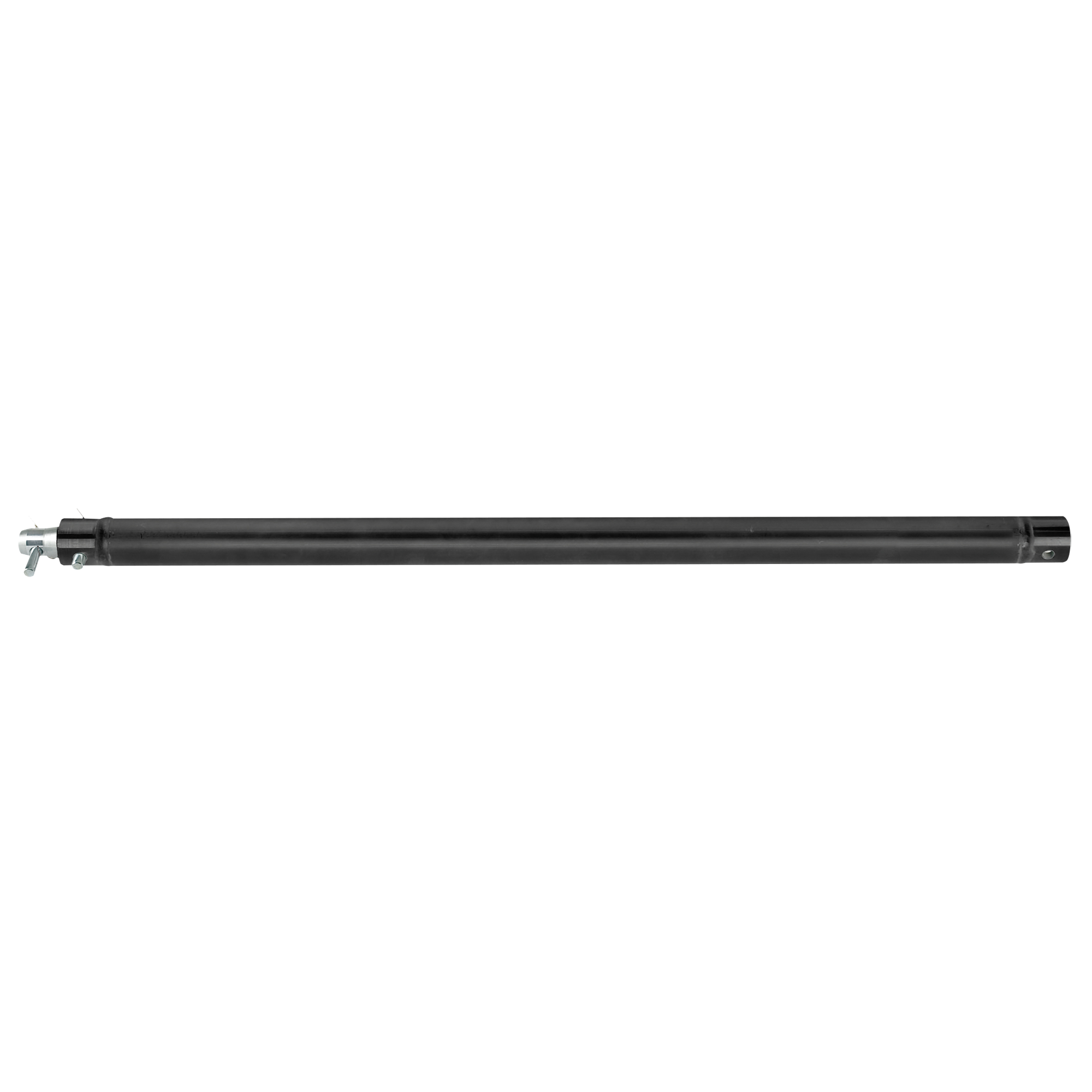 MILOS F Truss - Single Tube 50 mm F (Prolyte Ø 27,8 mm compatible), Black, 2.000mm Tube F 2000 - incl. 1x female receiver - 200 cm - black