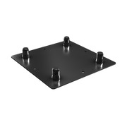MILOS Pro-30 Square F Truss - Square Base Plate Male F (Prolyte Ø 27,8 mm compatible), Black FWPQC - nero - F