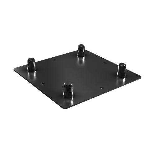 MILOS Pro-30 Square F Truss - Square Base Plate Male F (Prolyte Ø 27.8 mm compatible), Black FWPQC - black - F