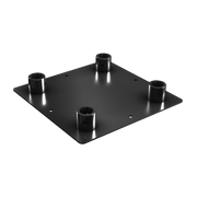 MILOS Pro-30 Square F Truss - Square Base Plate Female F (Prolyte Ø 27,8 mm compatible), Black FWPQ - nero - F
