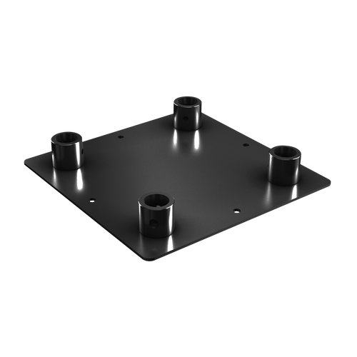 MILOS Pro-30 Square F Truss - Square Base Plate Female F (Prolyte Ø 27,8 mm compatible), Black FWPQ - black - F