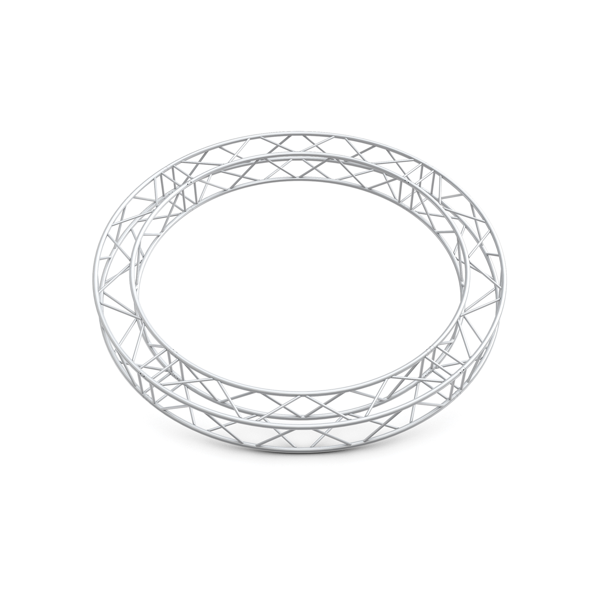 MILOS FQ30 Square Truss Circle F (Prolyte Ø 27,8 mm compatible), Silver, 6.000mm Diametro 6 m