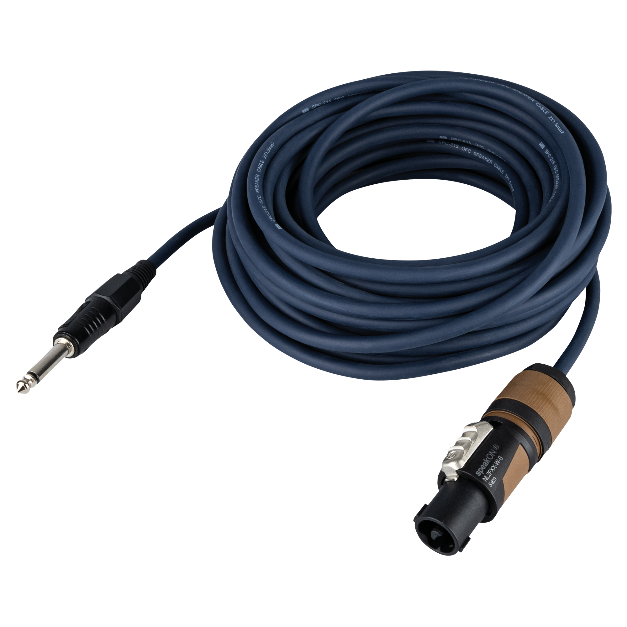 DAP FS16 - Jack mono to speakON/Male - 2x 1.5 mm² - Neutrik 10 m 10 m