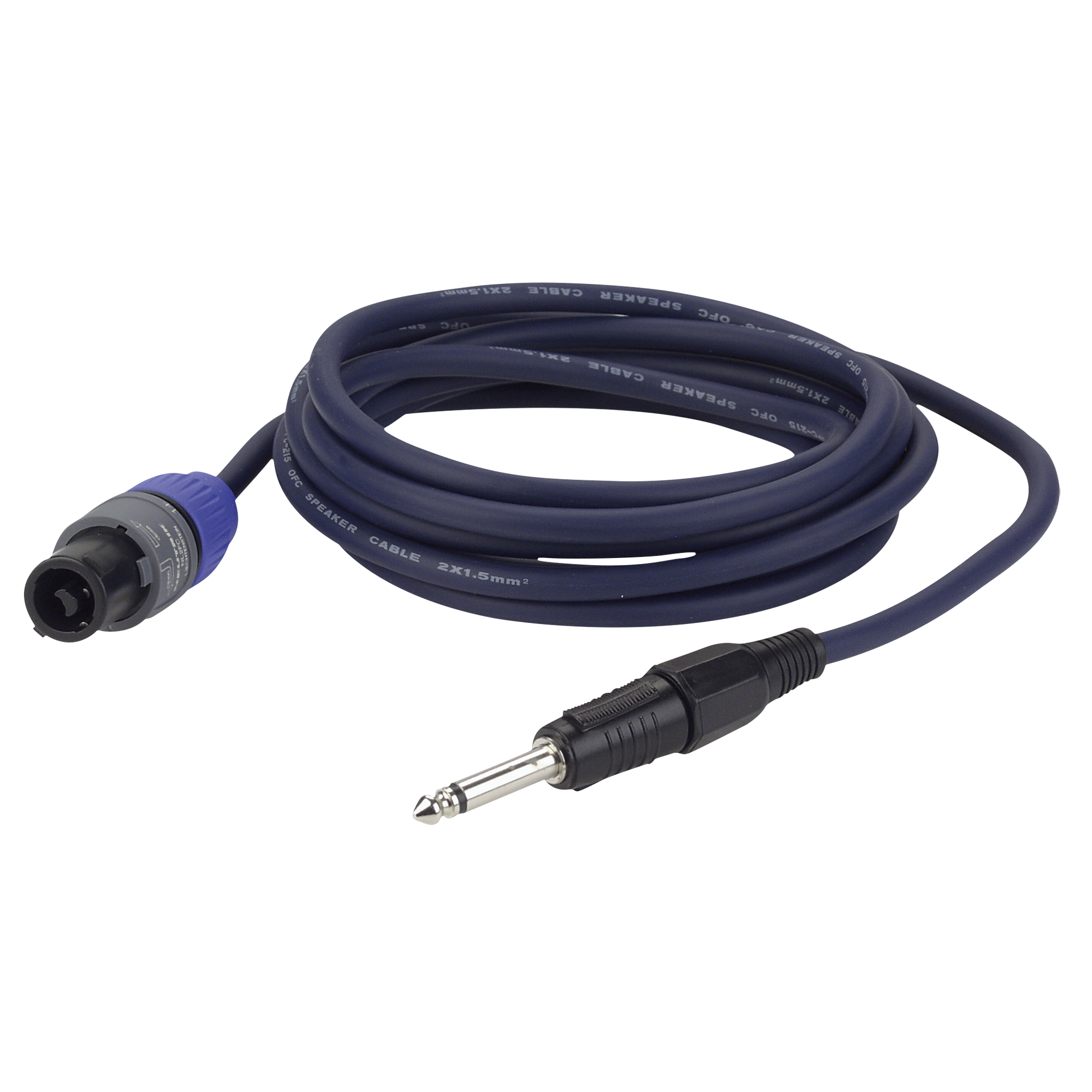 DAP FS16 - Jack mono to speakON/Male - 2x 1.5 mm² - Neutrik 3 m 3 m