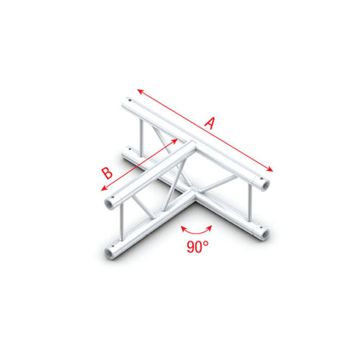 MILOS Pro-30 Step F Truss - T-Cross F (Prolyte Ø 27,8 mm compatible) VF36 - angolo da 90° - vertical - F