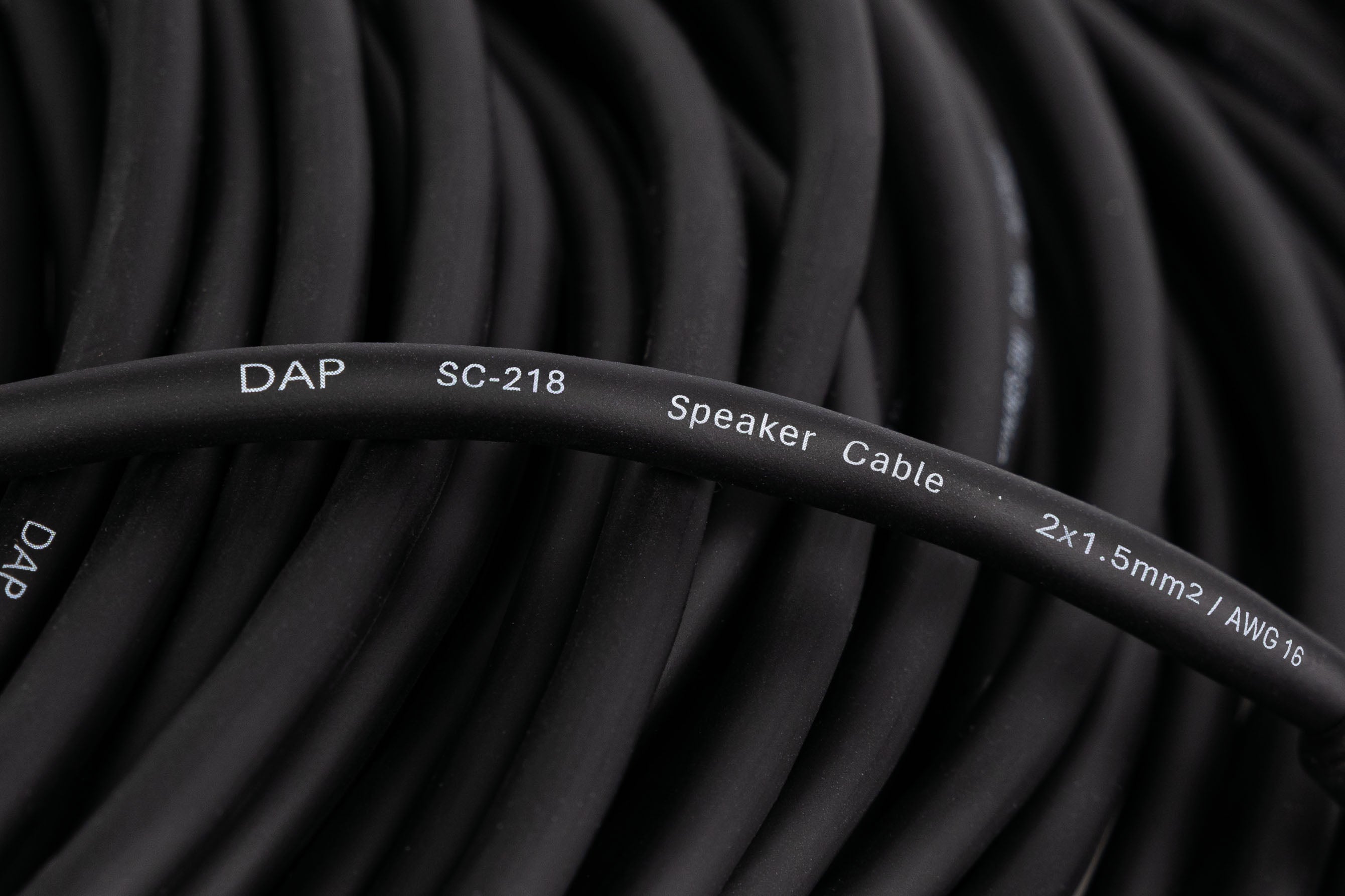 DAP FSN17 - speakON NL2 to speakON NL2 - 2x 1.5 mm² - Neutrik 20 m 20 m