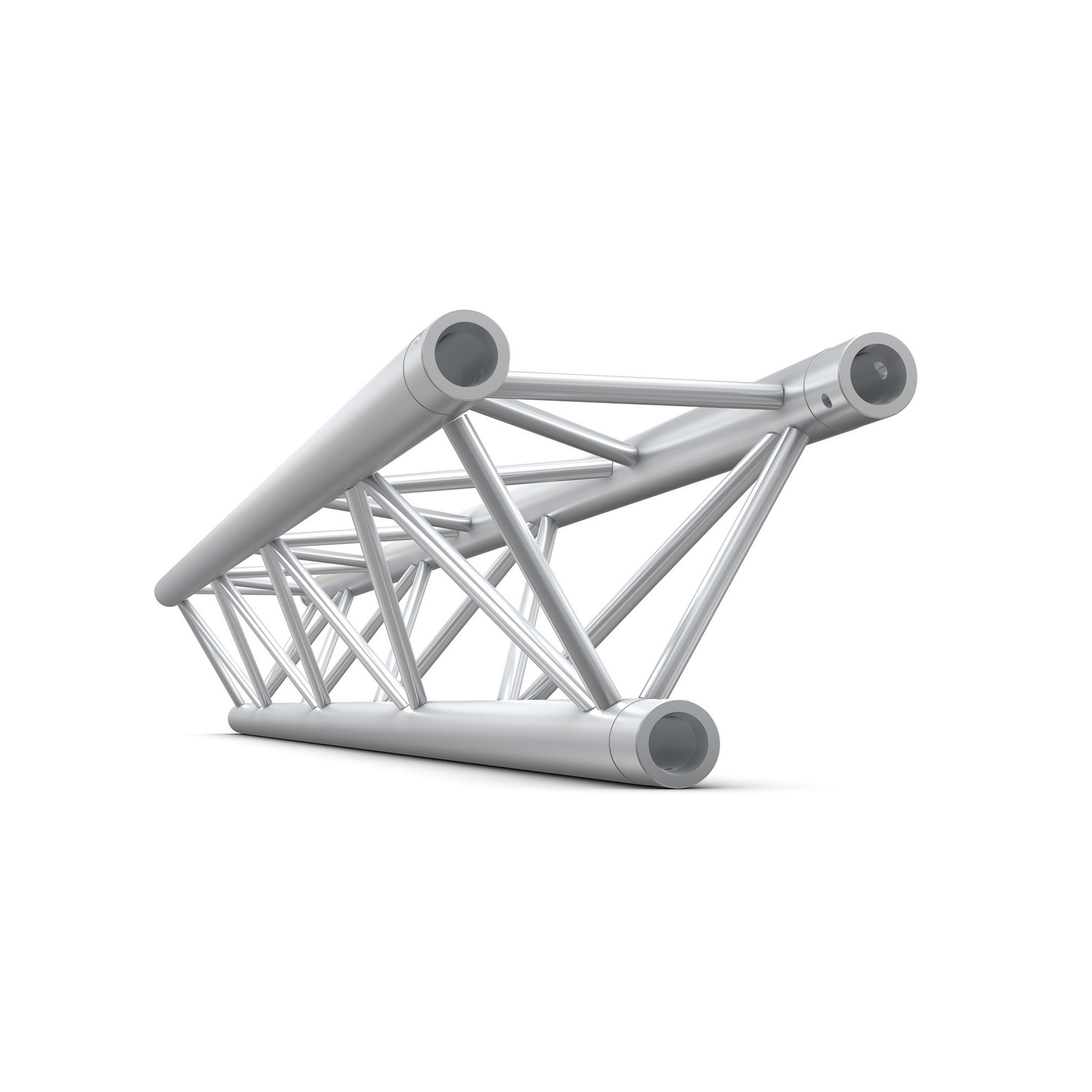 MILOS Pro-30 Triangle F Truss - Straight F (Prolyte Ø 27,8 mm compatible), Silver, 290mm STF290 - 290 mm - F