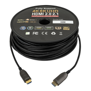 DAP HDMI 2.1 AOC 8K Fibre Cable 30 m - Gold plated 30 m - Placcato oro