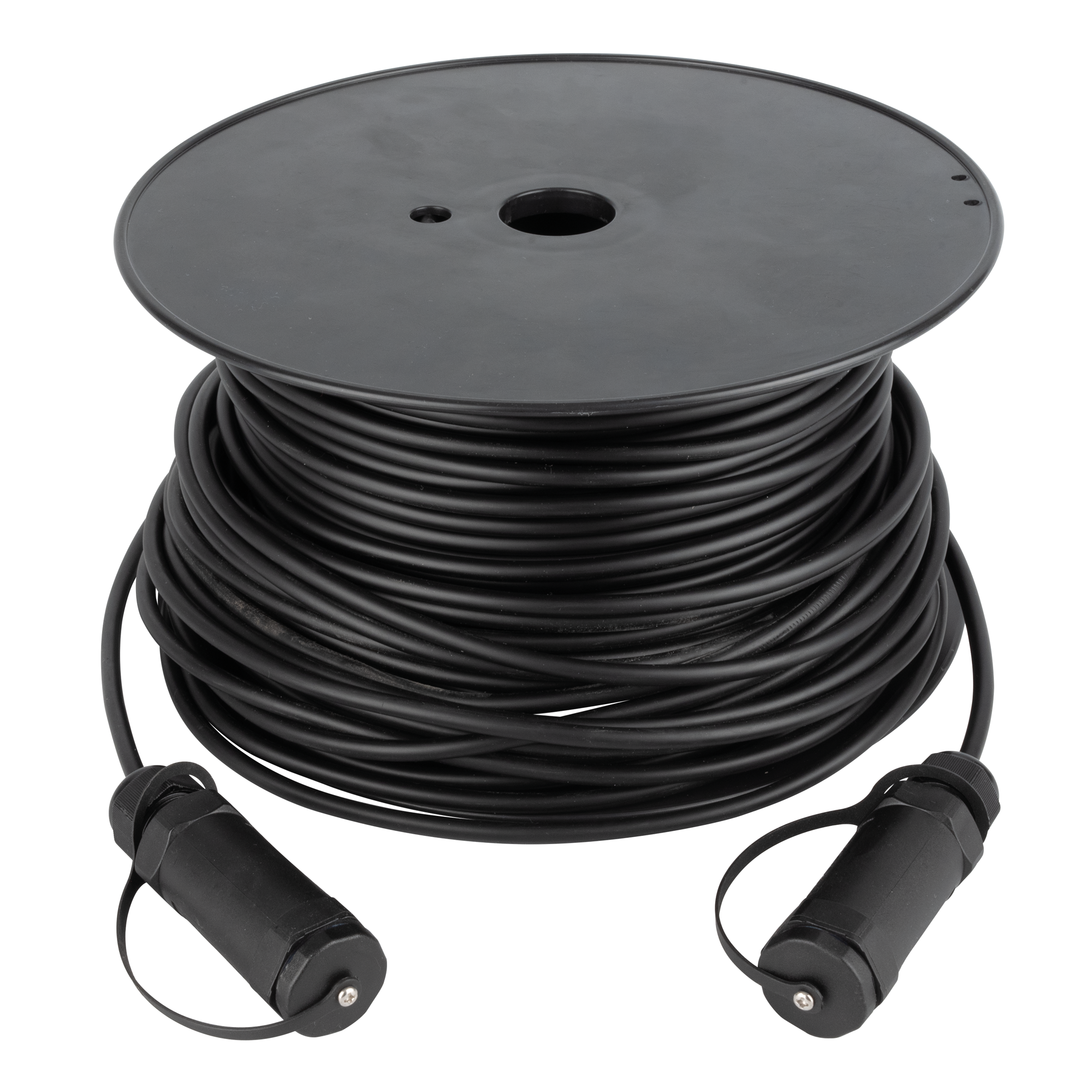 DAP Armoured HDMI 2.1 AOC 8K Fibre Cable 100 m - Armoured - gold plated 100 m - Armato - placcato oro