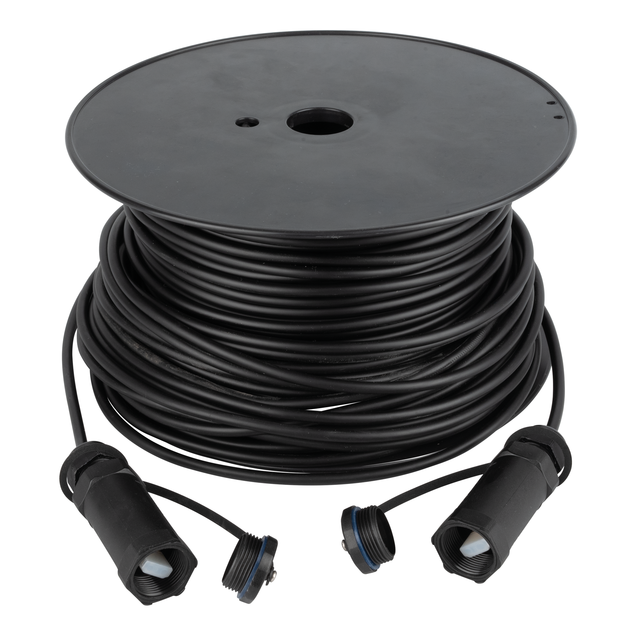 DAP Armoured HDMI 2.1 AOC 8K Fibre Cable 100 m - Armoured - gold plated 100 m - Armato - placcato oro