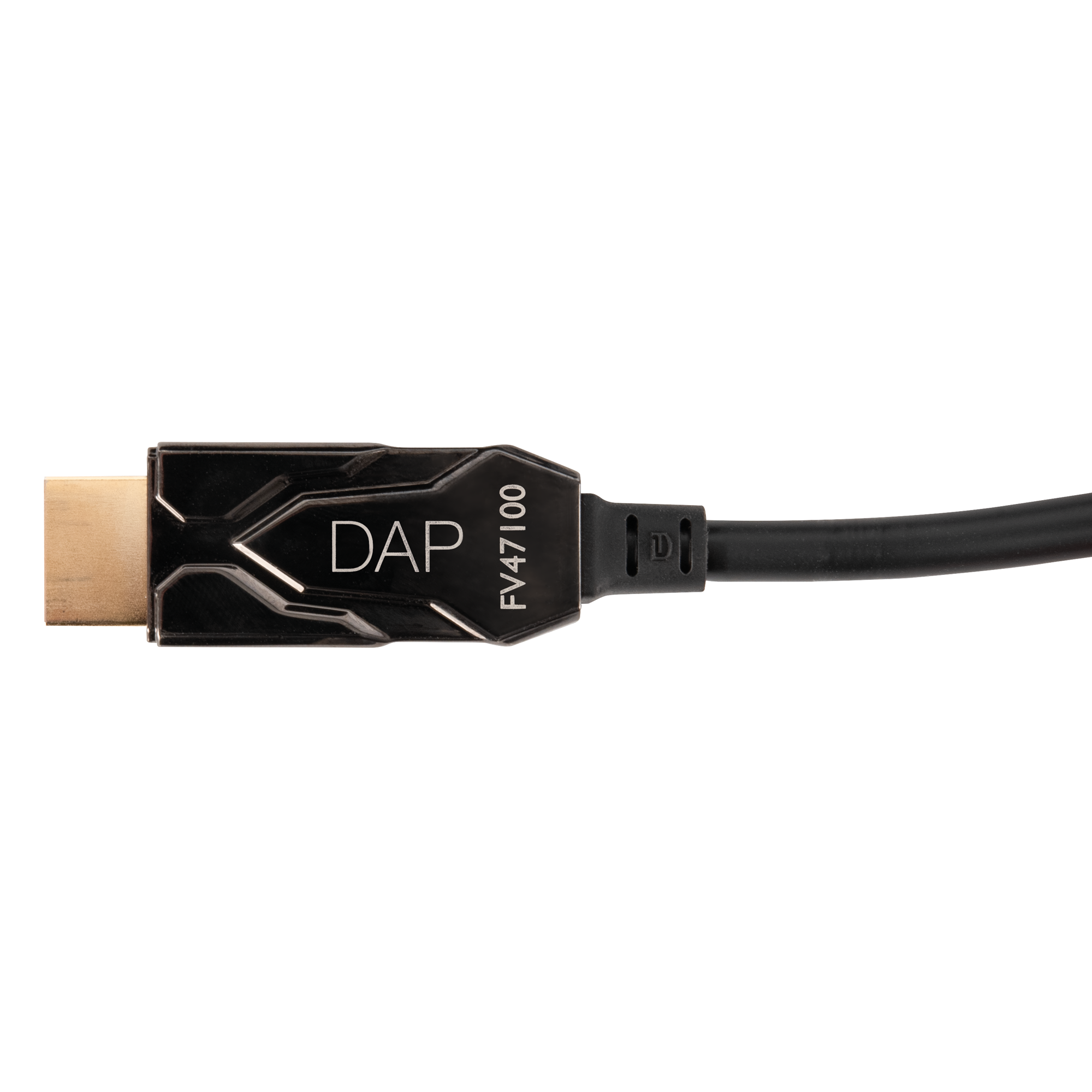 DAP Armoured HDMI 2.1 AOC 8K Fibre Cable 100 m - Armoured - gold plated 100 m - Armato - placcato oro