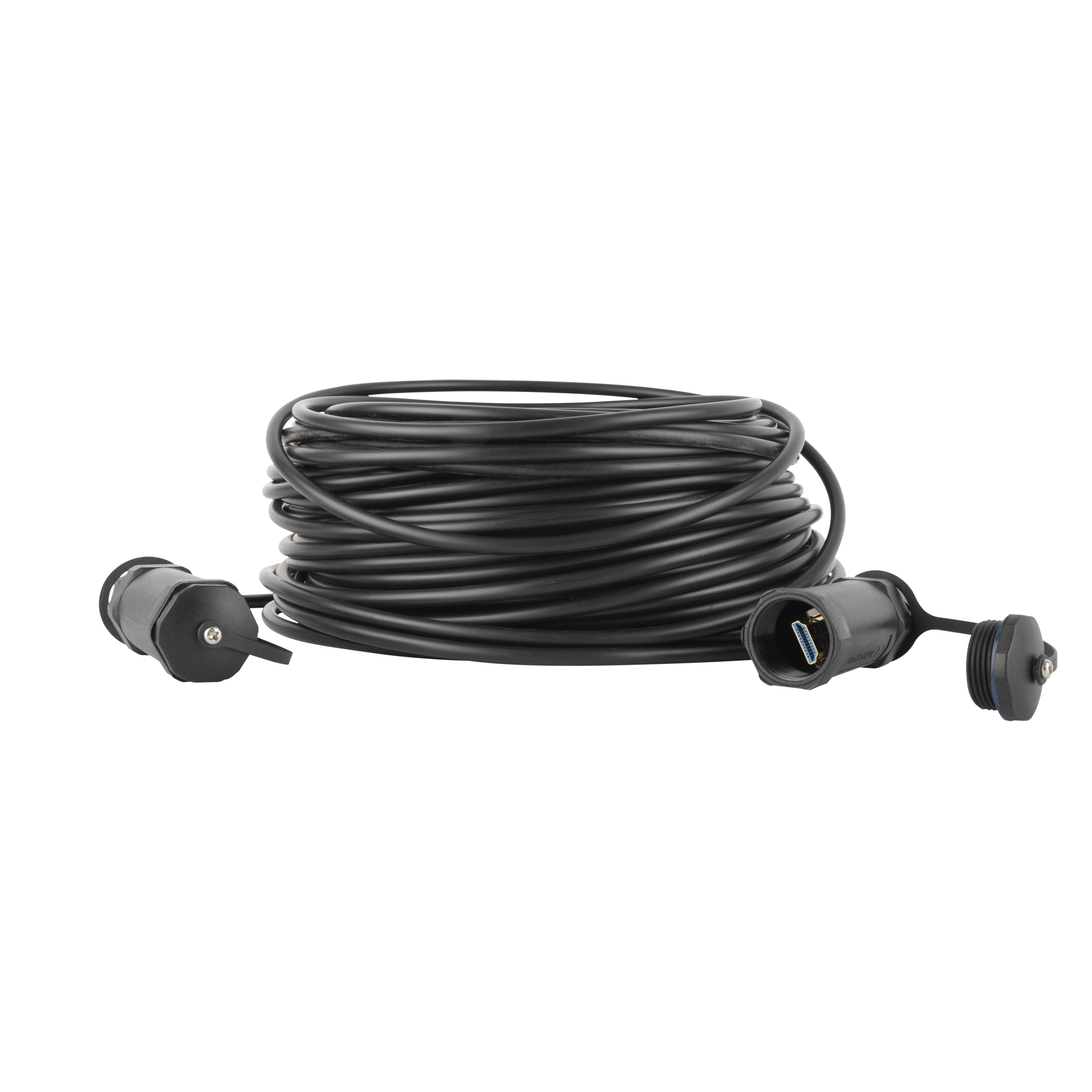 DAP Armoured HDMI 2.1 AOC 8K Fibre Cable 30 m - Armoured - gold plated 30 m - Armato - placcato oro