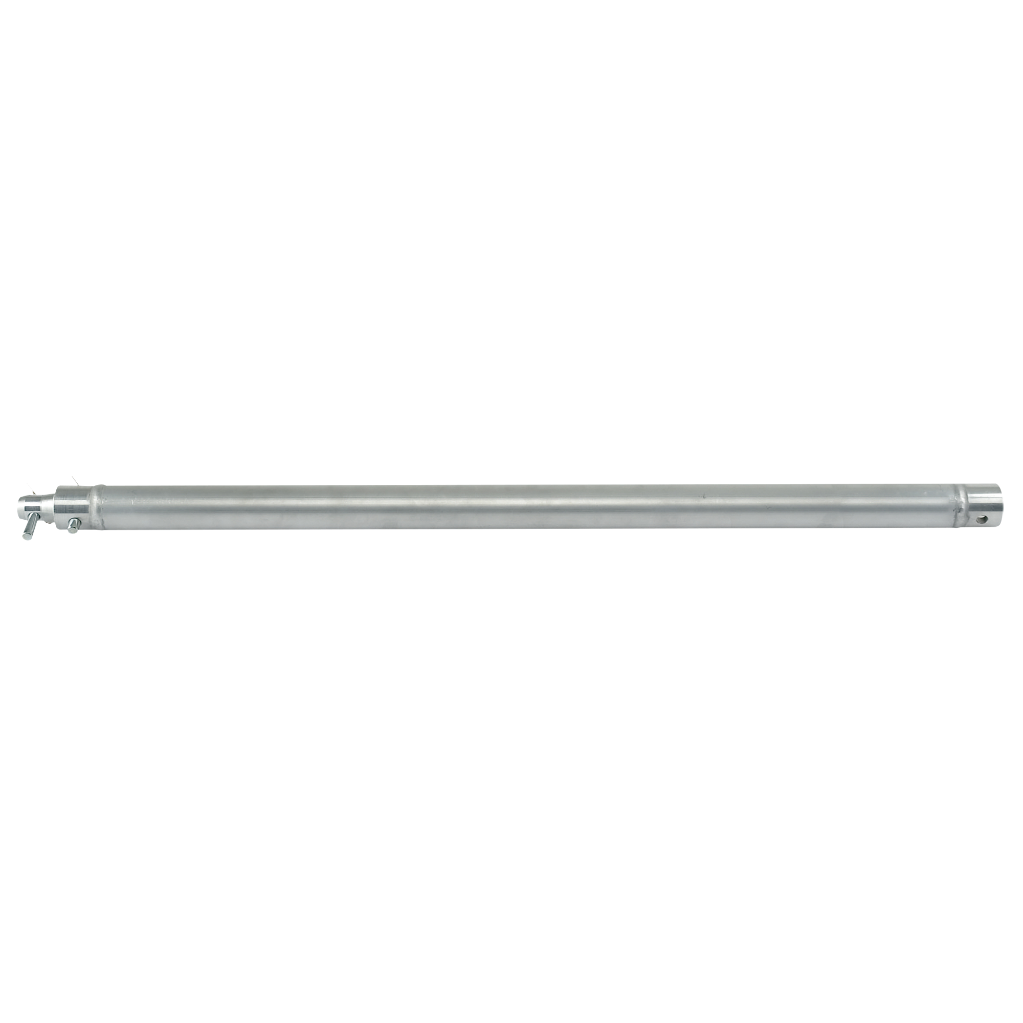 MILOS G Truss - Single Tube 50 mm G (Global & Euro Ø 29,0 mm compatible), Silver, 500mm Tube U 500 - incl. 1x female receiver - 50 cm - silver