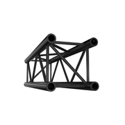 MILOS Pro-30 Square G Truss - Straight G (Global & Euro Ø 29,0 mm compatible), Black, 710mm QTU710 - 710 mm - black