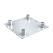 MILOS Pro-30 Square G Truss - Square Base Plate Female G (Global & Euro Ø 29,0 mm compatible), Silver UWPQ - female