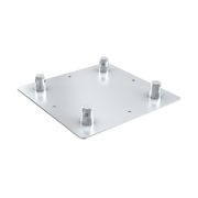 MILOS Pro-30 Square G Truss - Square Base Plate Male G (Global & Euro Ø 29,0 mm compatible), Silver UWPQC - male