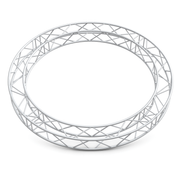 MILOS Pro-30 Square G Truss - Square Truss Circle G (Global & Euro Ø 29,0 mm compatible), Silver, 400mm Diametro 4 m