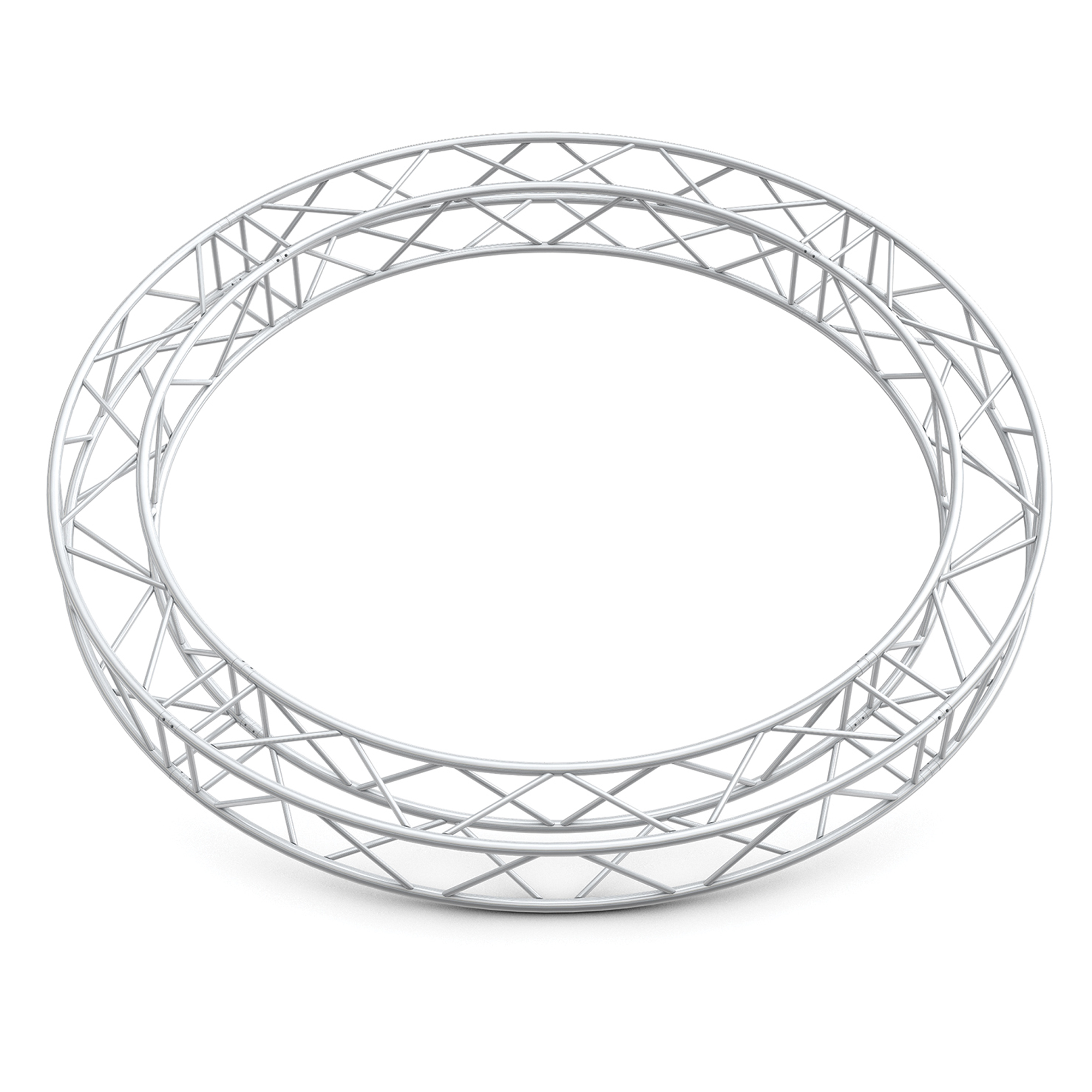 MILOS GQ30 Square Truss Circle G (Global & Euro Ø 29,0 mm compatible), Silver, 8.000mm Diametro 8 m