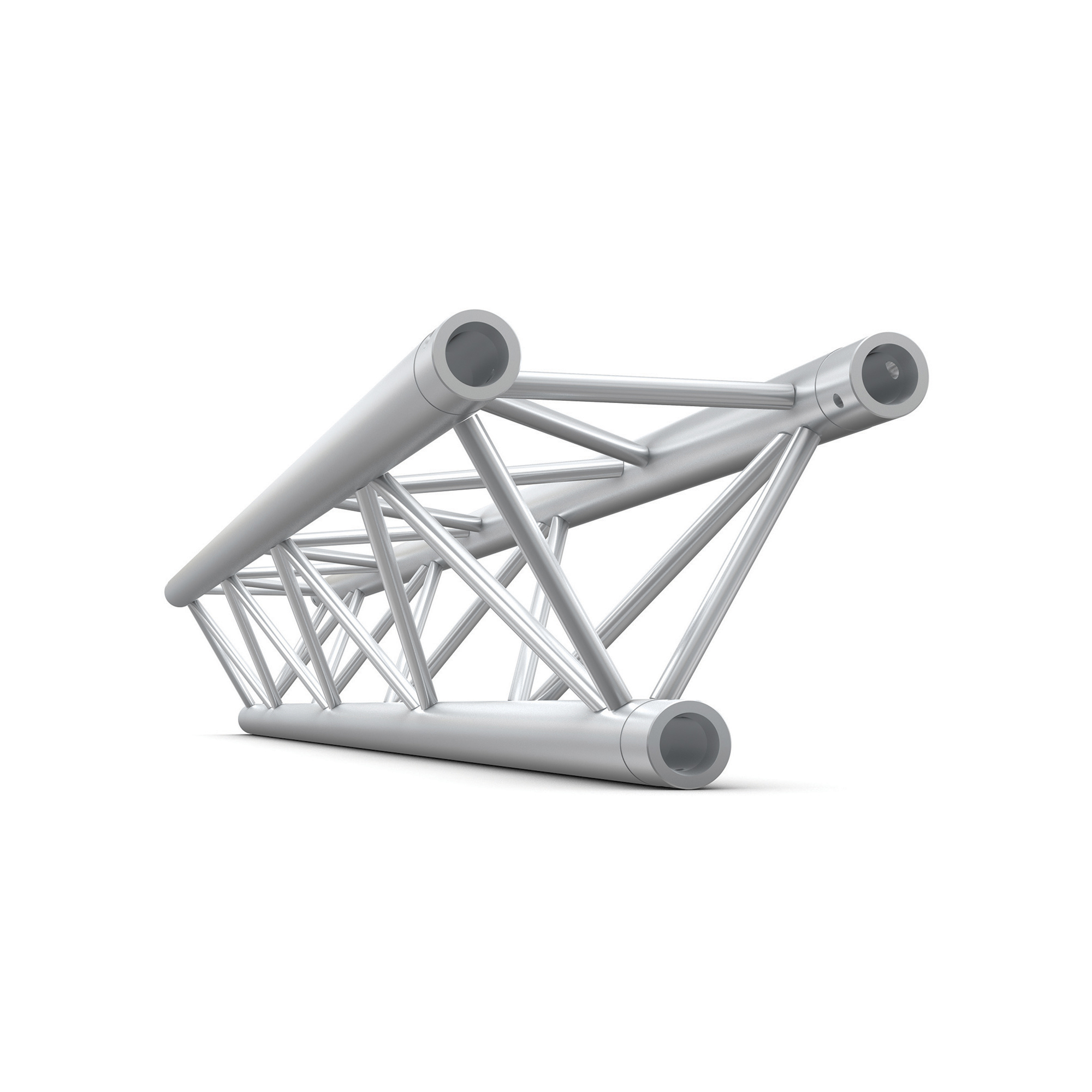 MILOS Pro-30 Triangle G Truss - Straight G (Global & Euro Ø 29,0 mm compatible), Silver, 5.000mm STU5000 - 5000 mm