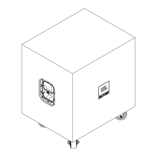 JBL cover per SRX918SF