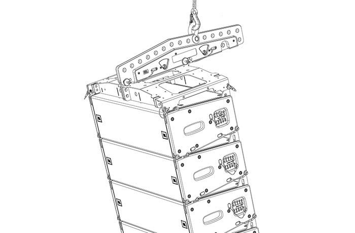 JBL VTX-A8-AF array frame