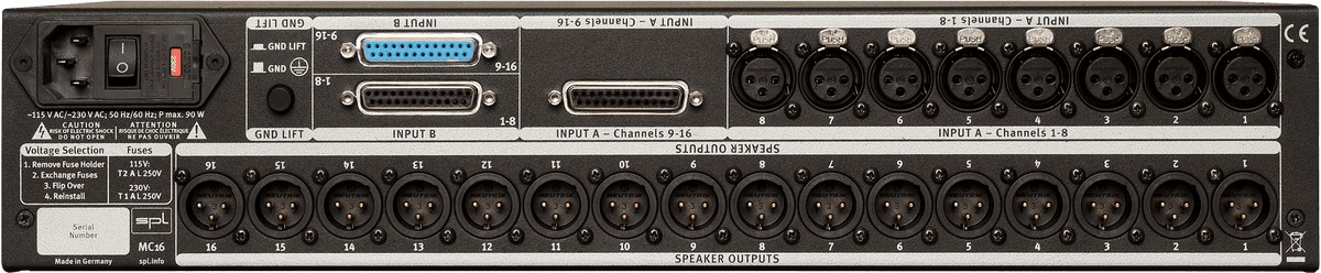 SPL MC16 Black