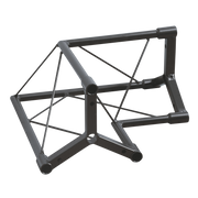 SHOWGEAR Metal Deco-20 Triangle - Corner 90° Corner 90° Corner