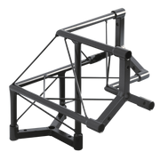 SHOWGEAR Metal Deco-20 Triangle - Corner down right - apex up 90° Corner 90° Corner