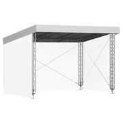 MILOS MR0 Sloping Roof System with Canopy 6m, 4m 6 x 4 m