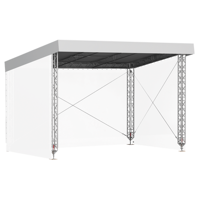 MILOS MR0 Sloping Roof System with Canopy 6m, 4m 6 x 4 m