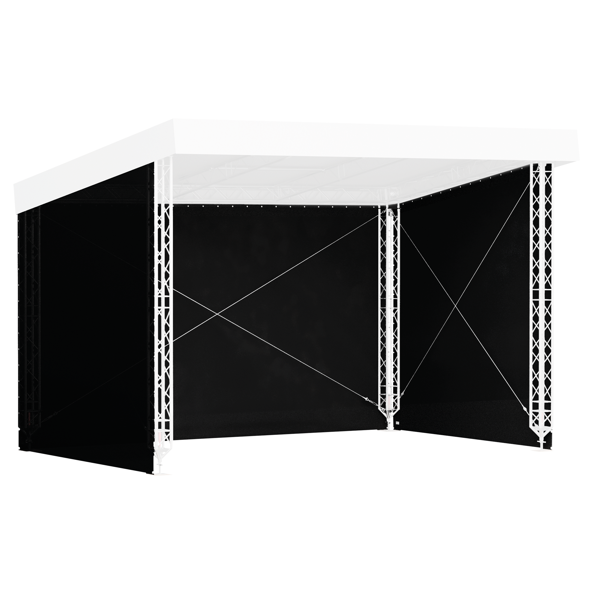 MILOS Side Nets for MR0 Sloping Roof System 6m, 4m per 6 x 4 m