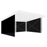 MILOS Side Nets for MR0 Sloping Roof System 8m, 6m per 8 x 6 m