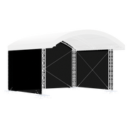 MILOS Side Nets for MR1 Arched Roof System 6m, 4m per 6 x 4 m
