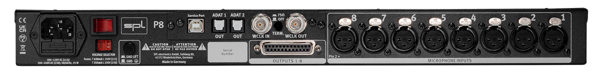 SPL P8 + ADC8