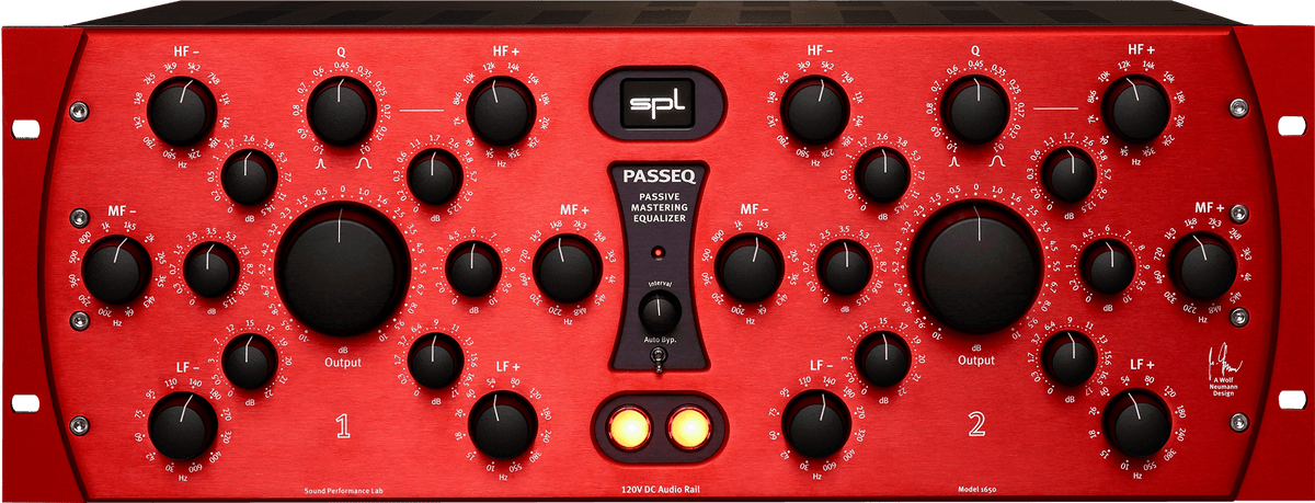 SPL PASSEQ BLACK Égaliseur 2 canaux analogique